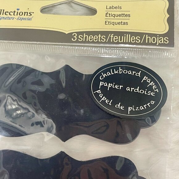 Recollections Chalkboard Paper Label Stickers - Picture 3 of 7